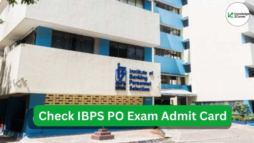 ibps po admit card 2025