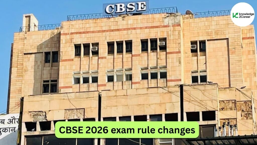 CBSE 2026 Exam Rule Changes