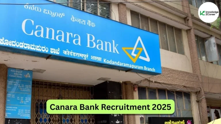 Canara Bank Recruitment 2025