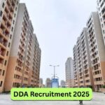 DDA Recruitment 2025