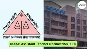 DSSSB Assistant Teacher Recruitment 2025