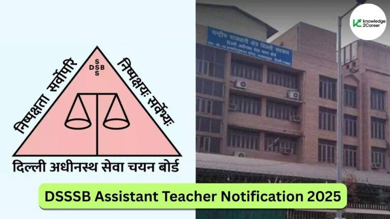 DSSSB Assistant Teacher Recruitment 2025