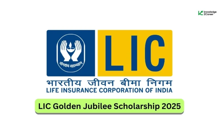 LIC Golden Jubilee Scholarship 2025