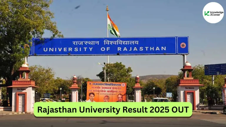 Rajasthan University Result 2025