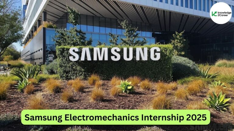 Samsung Electromechanics Internship 2025