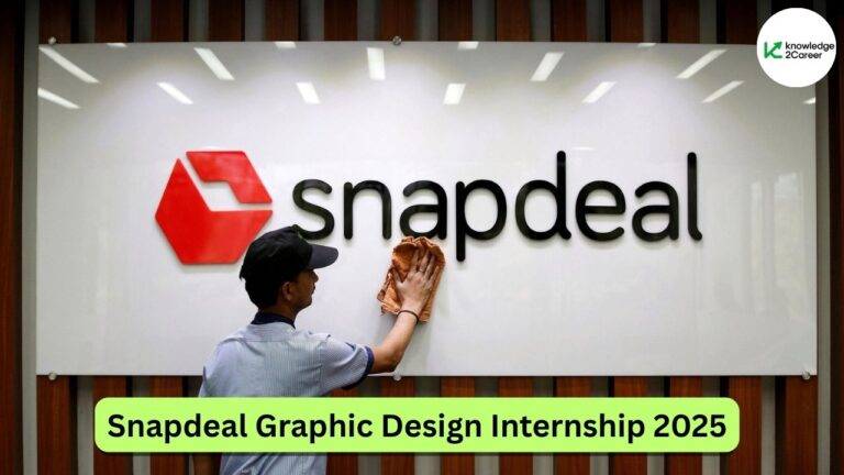 Snapdeal Graphic Design Internship 2025