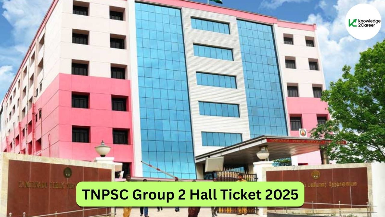 TNPSC Group 2 Hall Ticket 2025